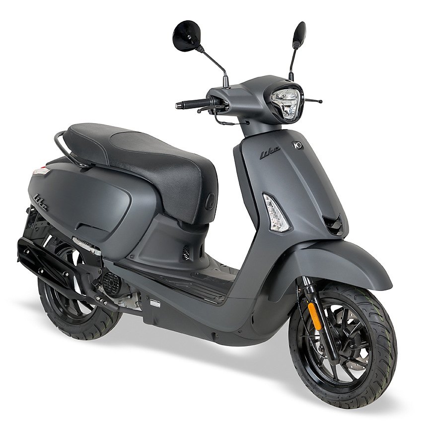 De Kymco New Like E5 special edition is scherp geprijsd leverbaar bij de enige officiële Kymco dealer van Alphen aan den Rijn; Van der Louw tweewielers.