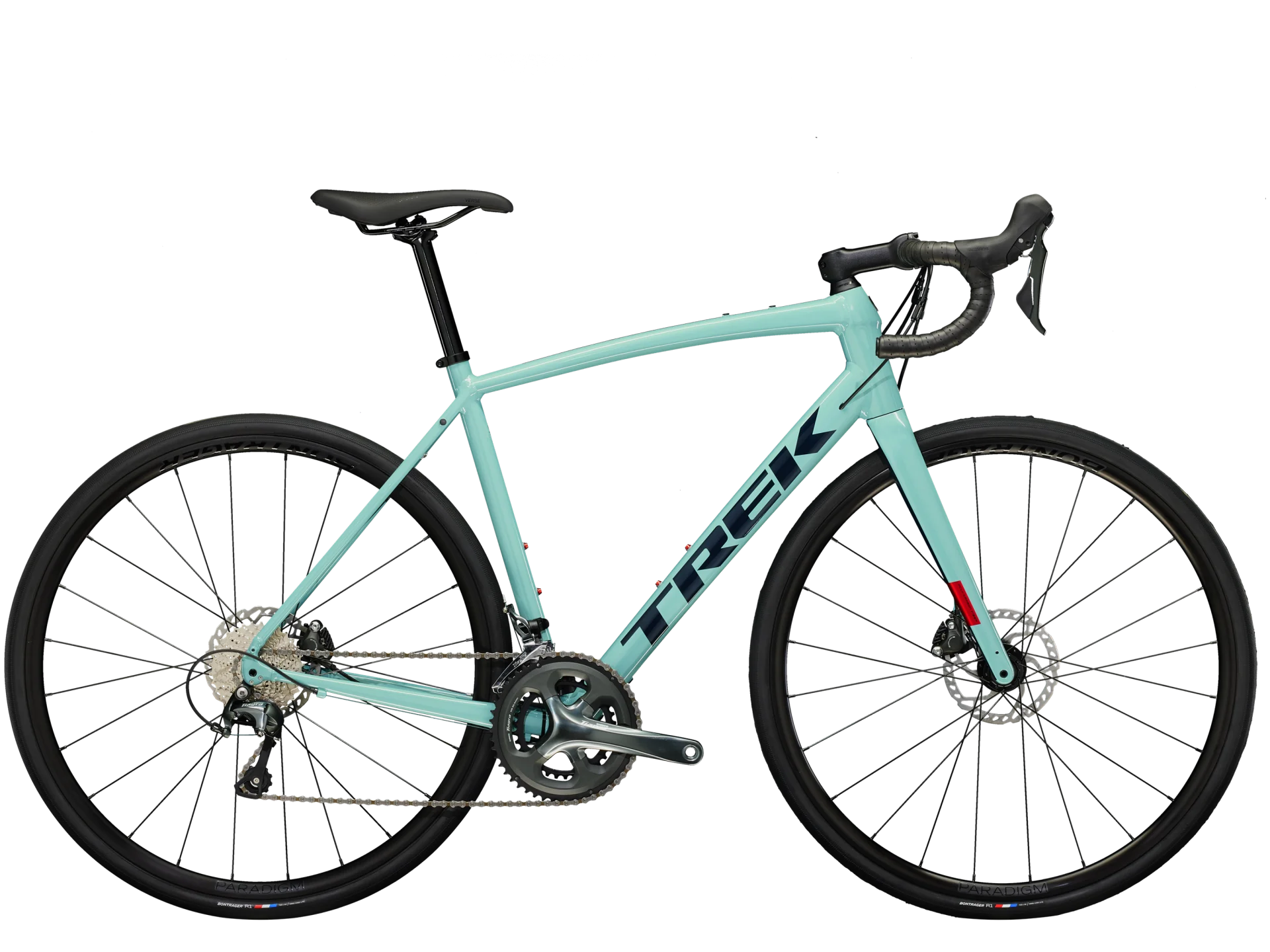 De Trek Domane AL 4 Disc Sage blue is scherp geprijsd leverbaar bij de enige officiële Trek Premium dealer van Alphen aan den Rijn; Van der Louw tweewielers.