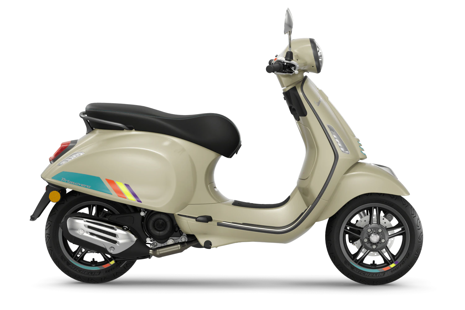 De Vespa Primavera S is leverbaar bij de enige officiële Vespa dealer van Alphen aan den Rijn; Van der Louw tweewielers.